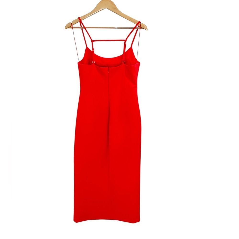 LIKELY Campbell Midi Dress Bittersweet Red - Picture 4 of 5
